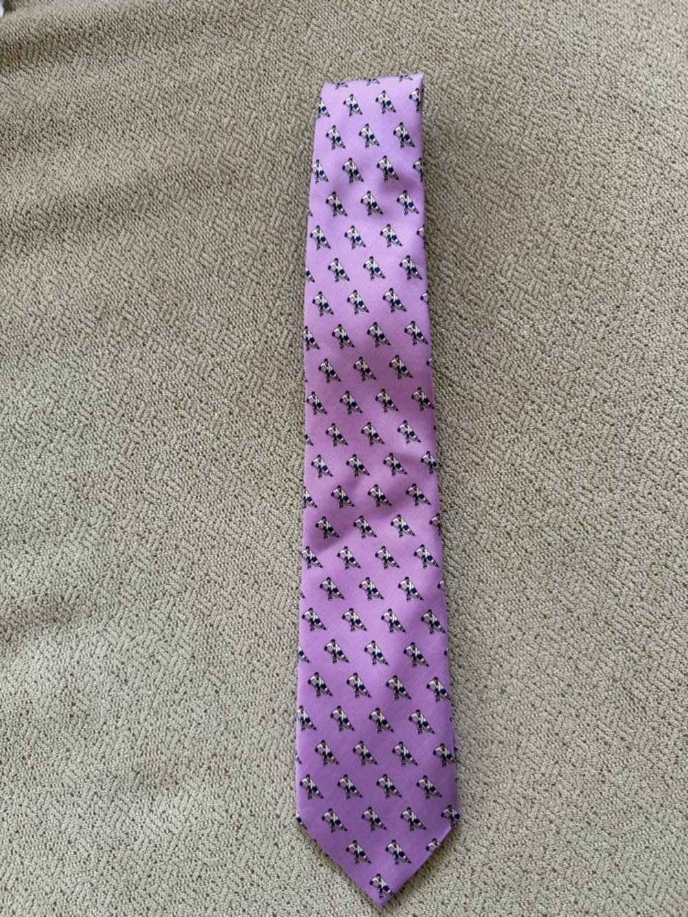 Vineyard Vines Men's Lavender NHL hockey tie